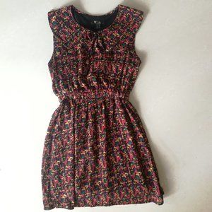 Fit and flare fall dress